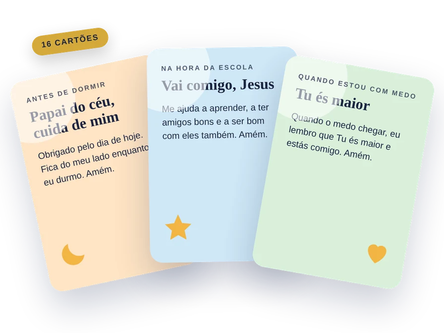 16 Cartões Infantis