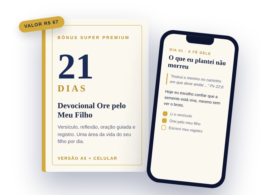 Devocional Ore pelo Meu Filho: 21 Dias
